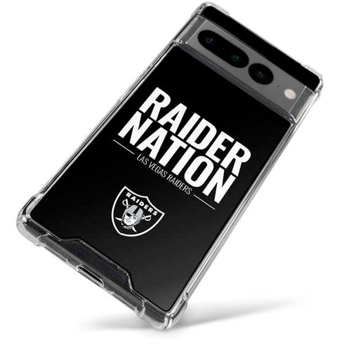 NFL Las Vegas Raiders Team Motto Google Pixel 7 Pro Clear Case